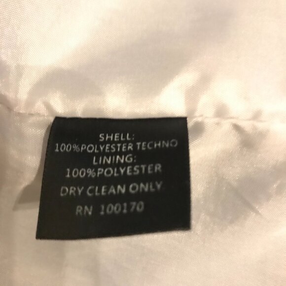 Sandro Studio Women's Grey Trench Coat Belted Jacket Size Medium Pre-Owned - Picture 10 of 10